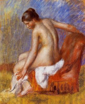 皮埃爾 奧古斯特 雷諾阿 Nude in an Armchair 皮埃爾 奧古斯特 雷諾阿 Nude in an Armchair
